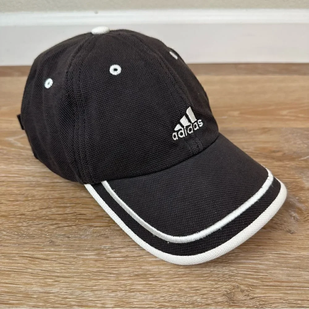 Adidas Vintage 100% Cotton Embroidered Logo Adjustable Hat